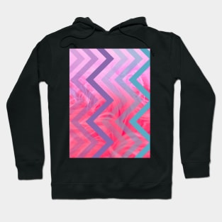 zigzag linew Hoodie